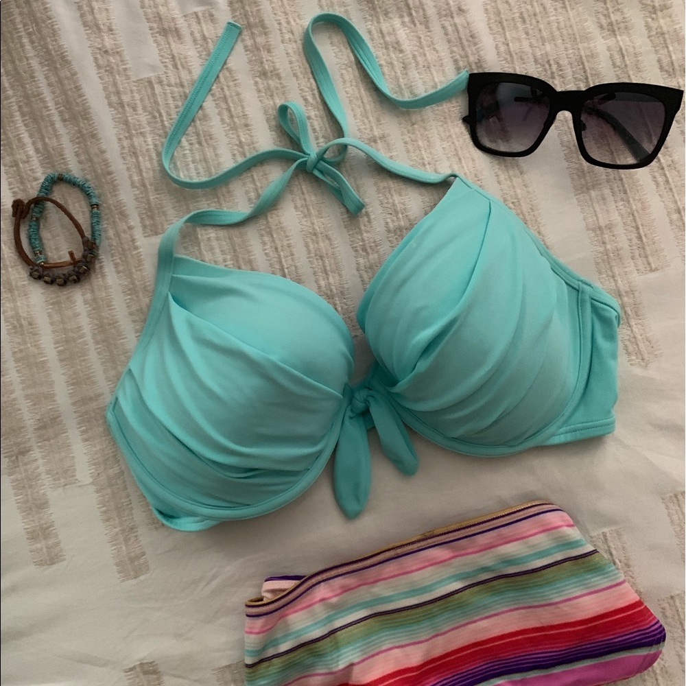 VS Aqua Padded Halter Swim Top